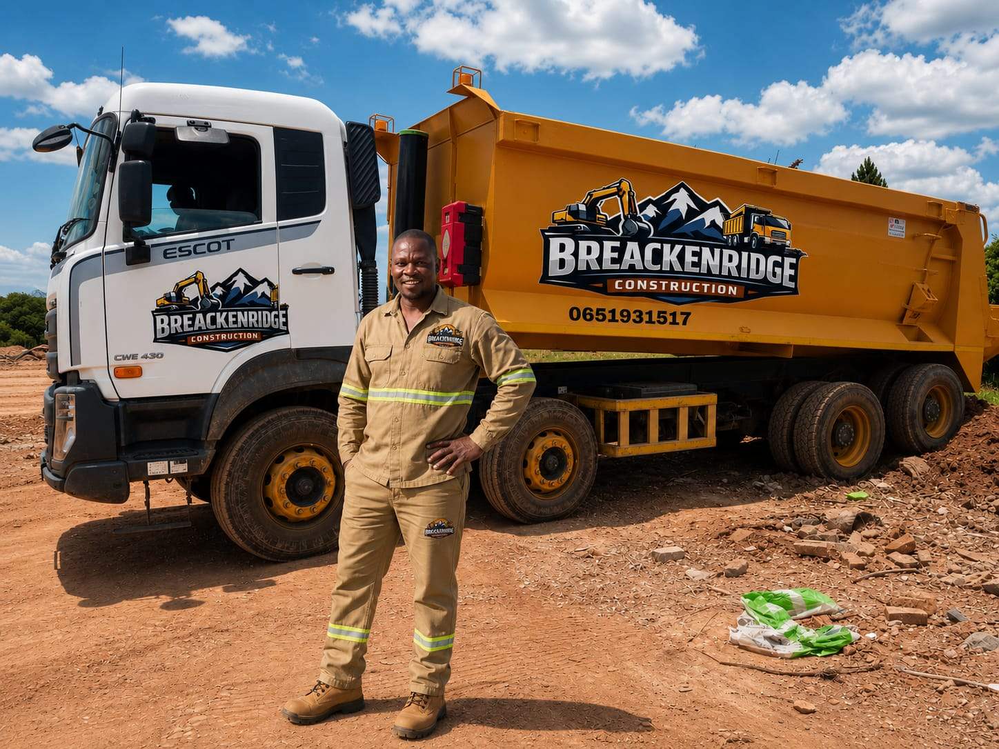 backhoe loader